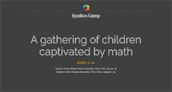 Desktop Screenshot of epsiloncamp.org