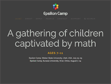 Tablet Screenshot of epsiloncamp.org